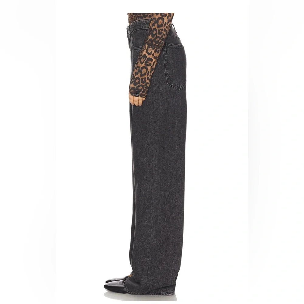 Rag & Bone Featherweight Logan Wide leg mid Jeans - Picture 4 of 12